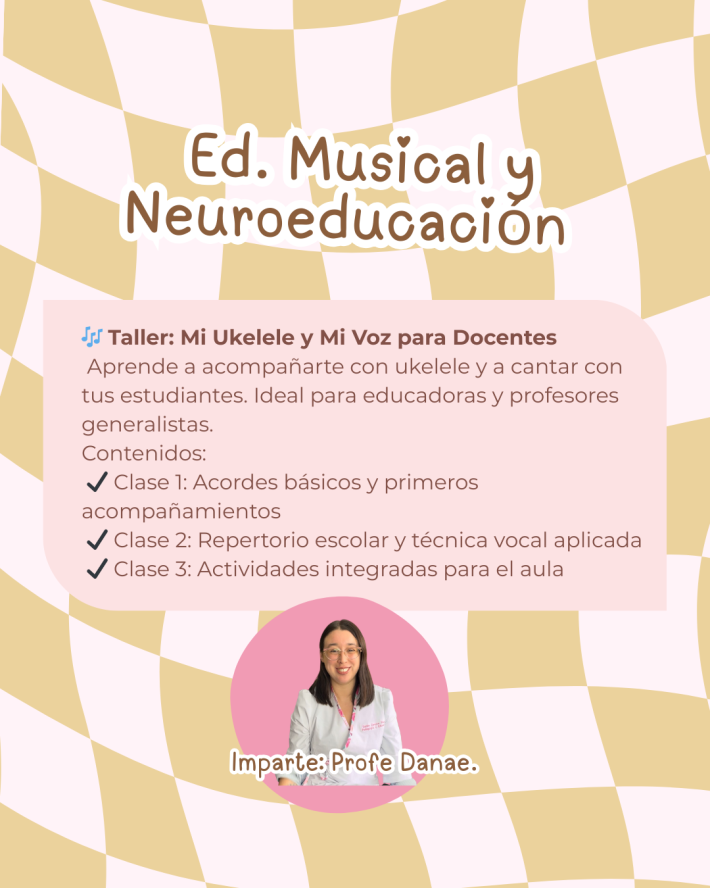 Mi Ukelele y Mi Voz para Docentes